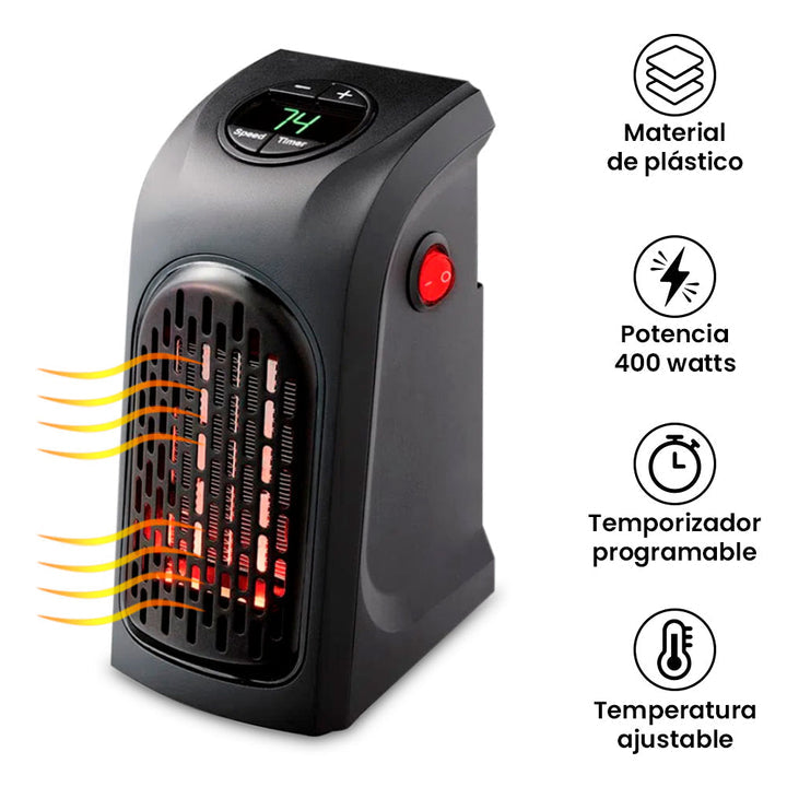 CALEFACTOR ELECTRICO PORTATIL 400W